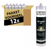 12 stuks Bitumenkit 310ml - pakketvoordeel